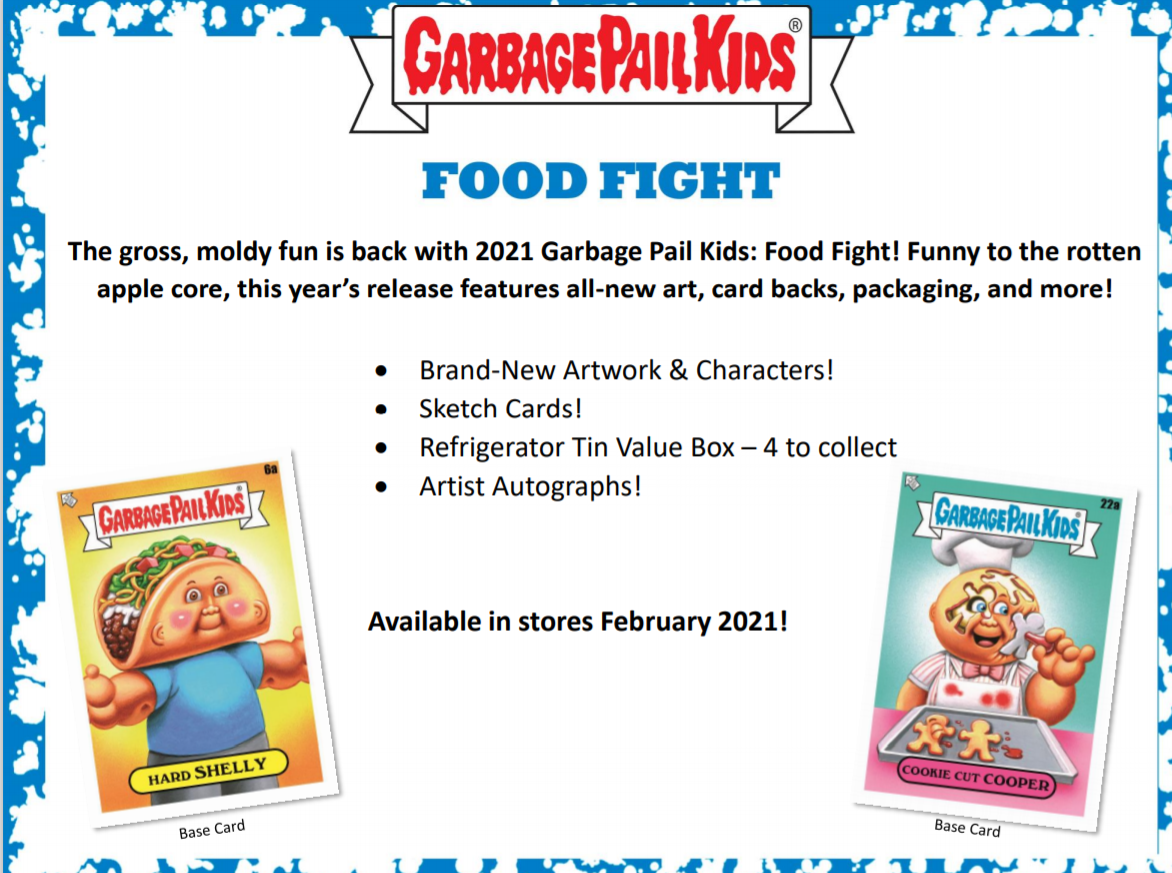 Garbage buy Pail Kids Food Fight Series Tin