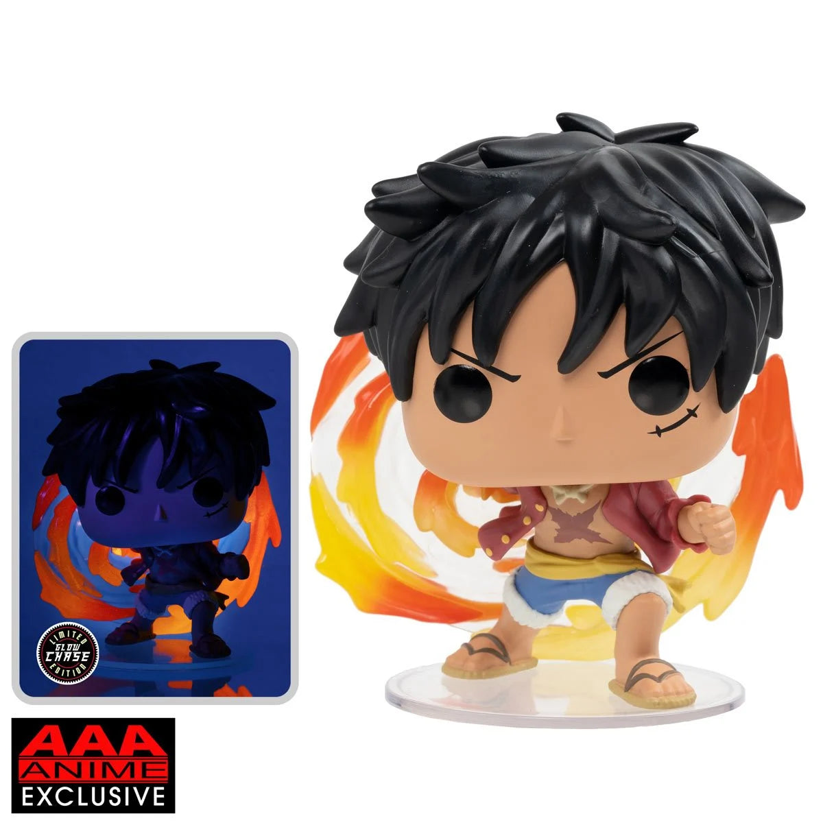 One good Piece Luffy Red Hawk CHASE funko pop #1273