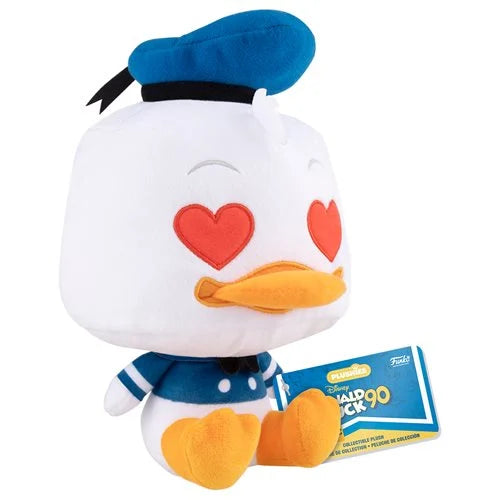 Funko! Donald Duck 90th Anniversary - Donald Duck with Heart Eyes 7-Inch Plush