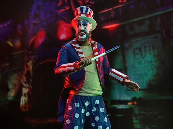 NECA House of 1000 Corpses 20th Anniversary Captain Spaulding (Tailcoat) 7-Inch Action Figure