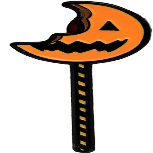 Trick r Treat Pumpkin Bitten Lollipop Pin Enamel Pin