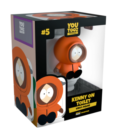 Youtooz South PArk Collection Kenny on Toilet Vinyl Figure