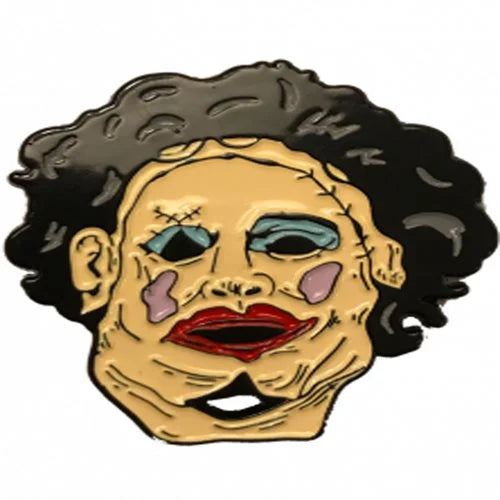 The Texas Chainsaw Massacre (1974) Leatherface Pretty Woman Head Enamel Pin