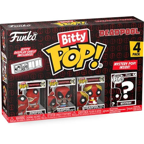 Funko Pop! Deadpool Dinopool Mini-Figure 4-Pack