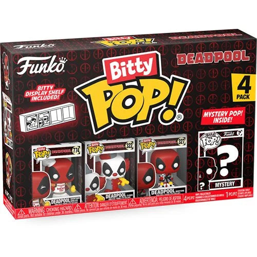 Funko Bitty Pop! Deadpool Backyard Griller Mini-Figure 4-Pack