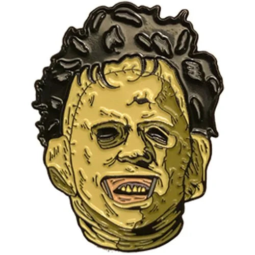 The Texas Chainsaw Massacre Leatherface Head Enamel Pin