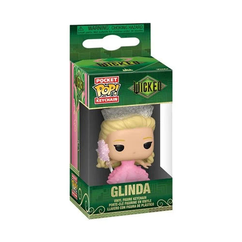 Funko Pocket Pop! Wicked Part 1 Glinda in Bubble Gown Keychain