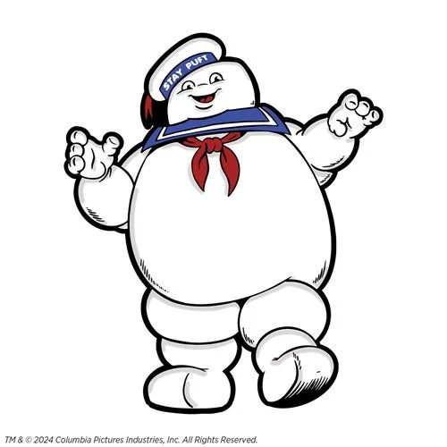 Ghostbusters Stay Puft Marshmallow Man Enamel Pin