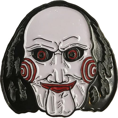 Saw: Billy the Puppet Head Enamel Pin