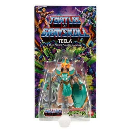 Mattel MOTU x TMNT Turtles of Grayskull Wave 3 Teela Action Figure