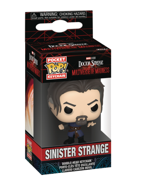 Funko Pocket Pop! Marvel Doctor Strange Multiverse of Madness Sinister Strange Keychain