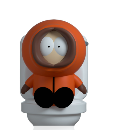 Youtooz South PArk Collection Kenny on Toilet Vinyl Figure