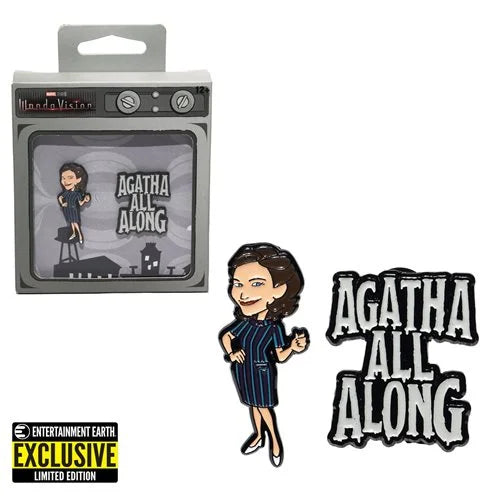 WandaVision Agatha All Along Enamel Pin Set - Entertainment Earth Exclusive