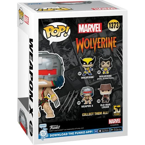 Funko Pop! Wolverine 50th Anniversary Weapon X Funko Pop! Vinyl Figure