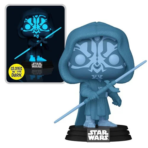 Funko Pop! Star Wars Hologram Darth Maul GITD Vinyl Figure